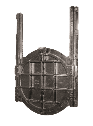 circular type sluice gate